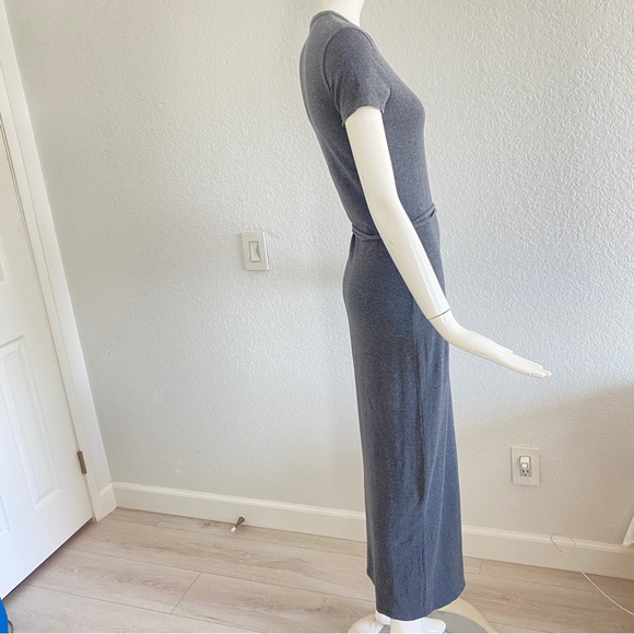 James Perse Short Sleeve Stretch Maxi Dress - Picture 5 of 9